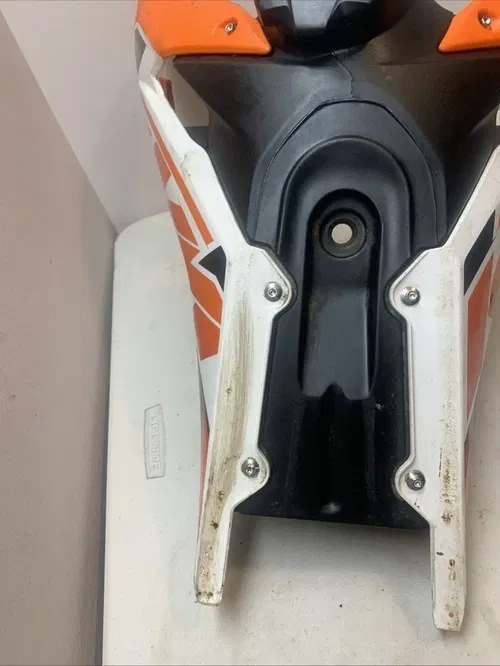 2015 KTM SX 85 OEM Gas Tank Fuel Tank w Tank Shrouds Side Plastics Cap Petcock