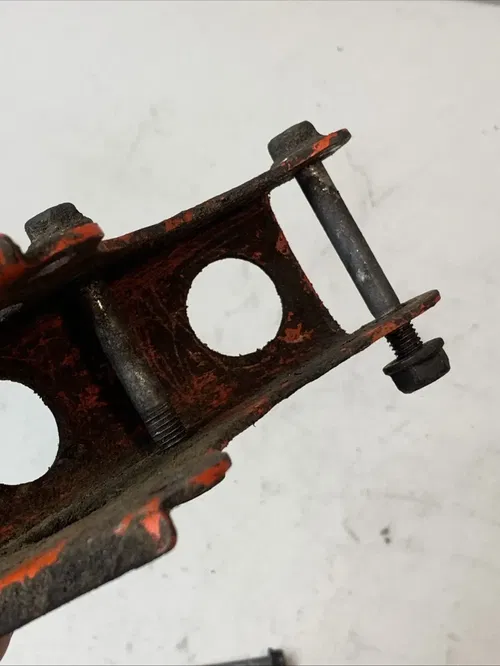1986 Honda XR80R OEM Engine Bracket Hanger With Hardware xr80 Engine Motor Mount