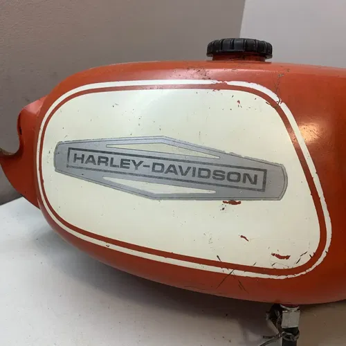 Harley Davidson Aermacchi Genuine Vintage Leggero M65 M50 Fuel Petrol Gas Tank
