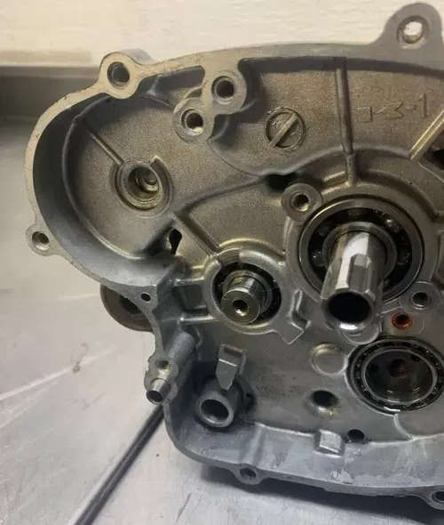 2005 KX65 Bottom End Crank Cases Transmission PARTS OR REPAIR BAD CRANK Rm Kx 65