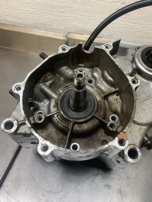 2005 KX65 Bottom End Crank Cases Transmission PARTS OR REPAIR BAD CRANK Rm Kx 65