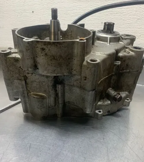 2005 KX65 Bottom End Crank Cases Transmission PARTS OR REPAIR BAD CRANK Rm Kx 65