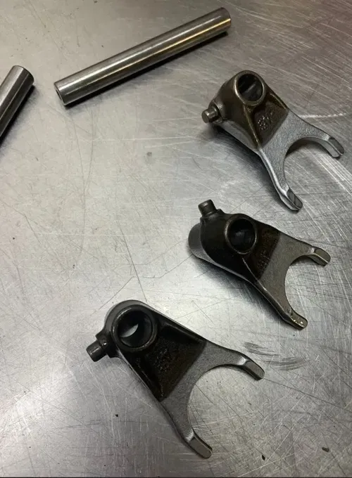 2013 CRF150r OEM Transmission Shift Forks And Shaft Shifter Forks Crf 150r 07-23