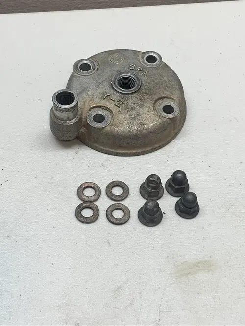 2008 02-18 Yamaha YZ85 YZ 85 Cylinder Head 5PA-11111-01-00 OEM Cylinder Jug Cap
