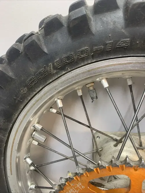 2015 KTM SX85 REAR WHEEL COMPLETE OEM EXCEL Rear Wheel 14" BACK WHEEL RIM KTM85