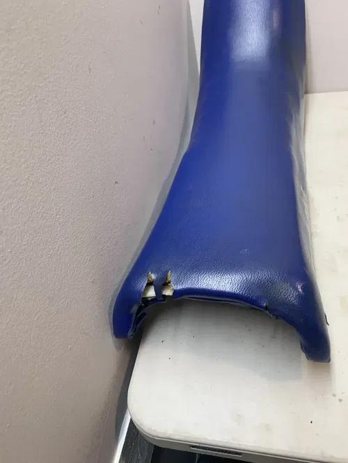1989 KDX200 Complete OEM Seat KDX 200 Seat Saddle Foam Cover Pan kdx200 Seat