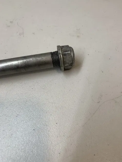 2015 KTM SX85 OEM Rear Axle Bolt W Nut KTM 85 SX Rear Axle Shaft Bolt Back Axle