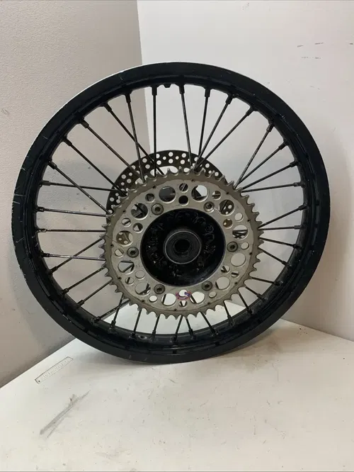 2004 YZ450F OEM Rear Wheel Back Wheel Rim Sprocket Rotor Hub LOOSE SPOKES YZ 450