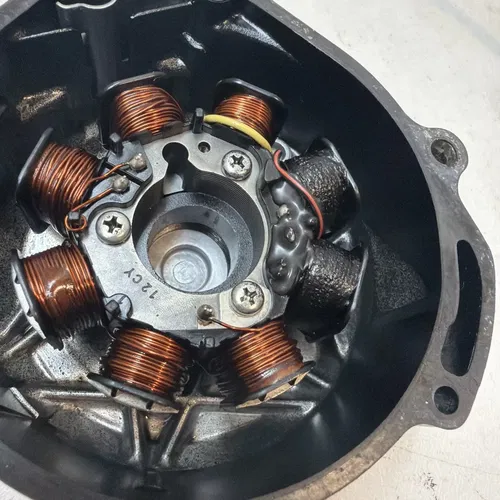 1984 Honda XL250R OEM Stator & Cover Left Side Stator Cover And Generator GOOD!