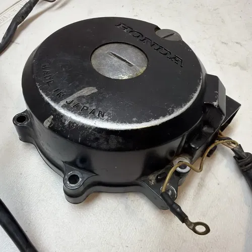 1984 Honda XL250R OEM Stator & Cover Left Side Stator Cover And Generator GOOD!