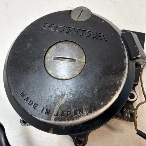 1984 Honda XL250R OEM Stator & Cover Left Side Stator Cover And Generator GOOD!