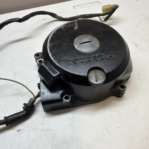 1984 Honda XL250R OEM Stator & Cover Left Side Stator Cover And Generator GOOD!