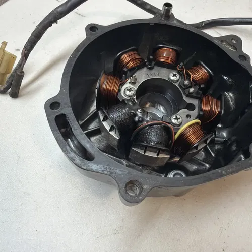 1984 Honda XL250R OEM Stator & Cover Left Side Stator Cover And Generator GOOD!