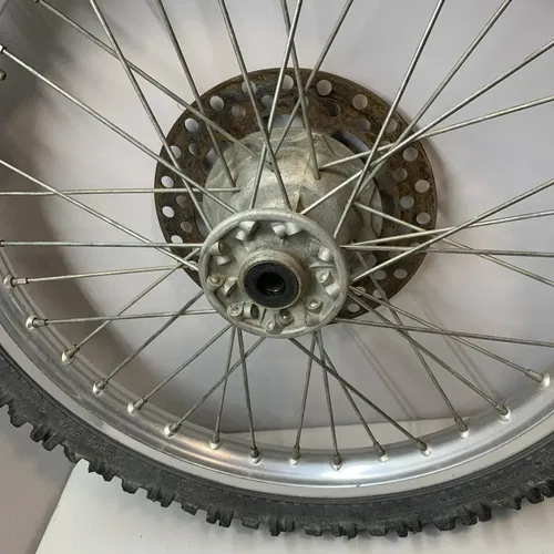 1988 KX250 OEM Complete Front Wheel Rim Rotor Hub Tire KX 250 kx250 Front Wheel