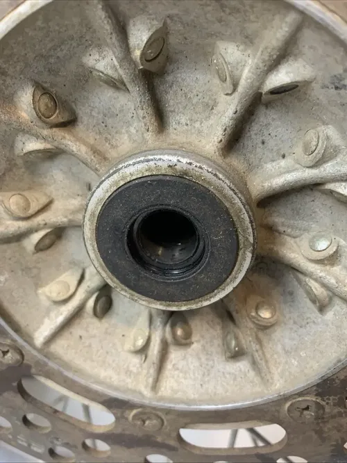 1988 KX250 OEM Complete Front Wheel Rim Rotor Hub Tire KX 250 kx250 Front Wheel