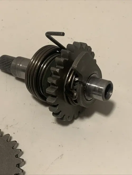 1994 YZ125 OEM Kickstart Gear Assembly DAMAGED with Idler Gear yz125 Kicker Gear