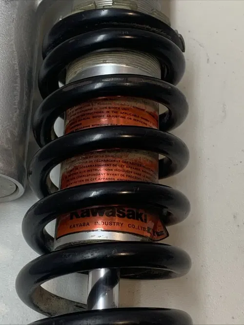 1988 KX250 OEM Rear Shock Suspension KX 250 Back Shock Spring Absorber kx250 88