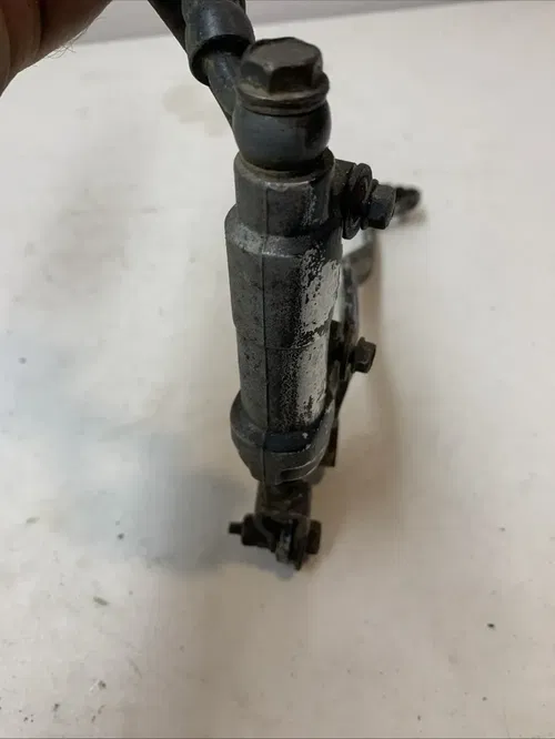 1995 KX100 KX80 OEM REAR BRAKE MASTER CYLINDER LINE RES. PEDAL LEVER UNTESTED!