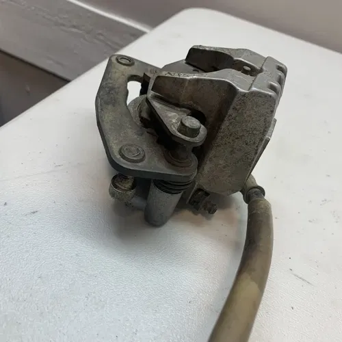 1988 KX250 OEM Front Brake Assembly Caliper Hose Lever Master KX125 KX500 87 88