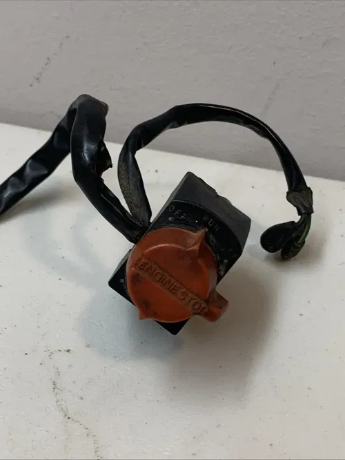 1984 XL250r OEM Engine On Off Switch Stop Switch XL 250r Kill Switch