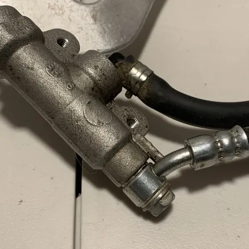 2019 KX100 OEM Complete Rear Brake Assembly Caliper Pedal Line Master 06-25