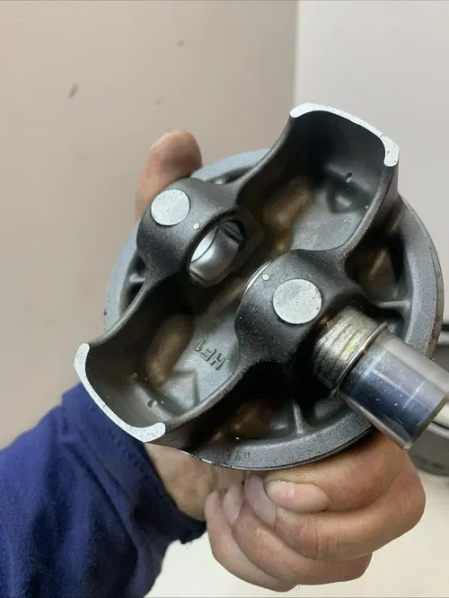 04-08 Honda CRF 450R CRF450R OEM CYLINDER WITH PISTON JUG CYLINDER BARREL DAMAGE