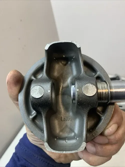 04-08 Honda CRF 450R CRF450R OEM CYLINDER WITH PISTON JUG CYLINDER BARREL DAMAGE