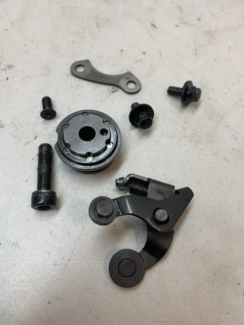 2008 02-23 KX65 OEM Transmission Shifter Pawl Gear Change Detent Assembly