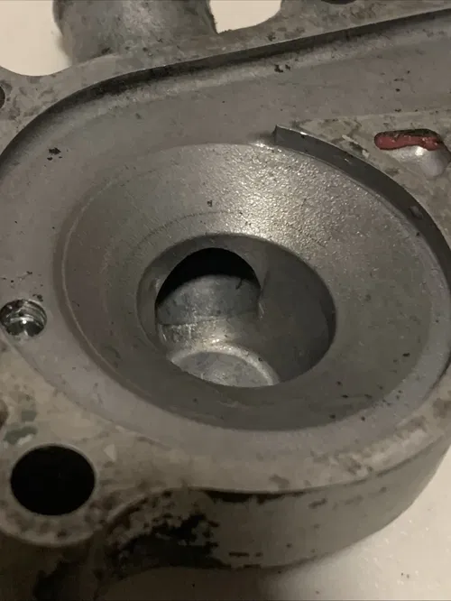 1994 YZ125 OEM Water Pump Cover With Hardware