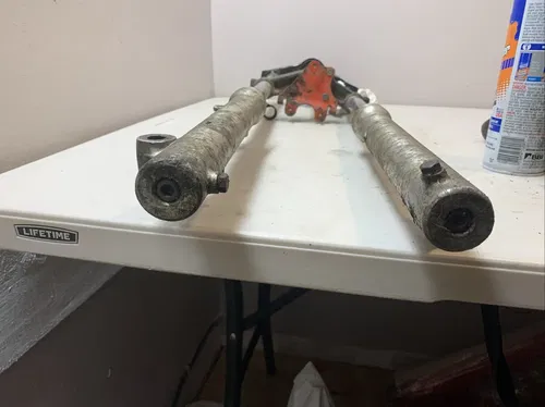 1986 XR80R OEM Front Forks Triple Trees xr80 XR 80 Fork Legs Forks