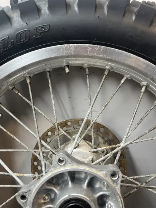 1998 Suzuki RM250 Excel Rear Wheel Assembly Rim Hub Tire Rotor 110/100-18