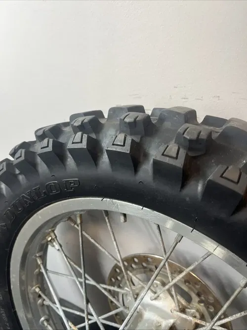 1998 Suzuki RM250 Excel Rear Wheel Assembly Rim Hub Tire Rotor 110/100-18