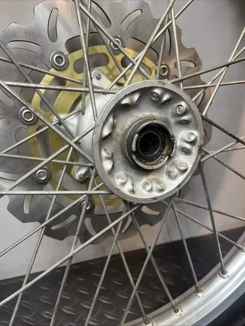 2008 Suzuki DRZ400S Front Wheel Rim Rotor