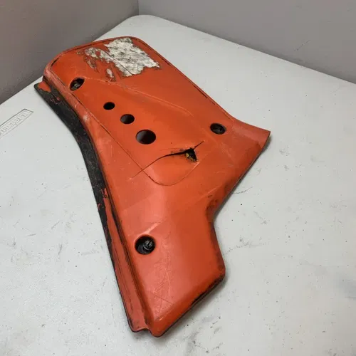 1984 XR500 OEM Left Side Panel Plastic XR 500 Side Panel Left Side Plastic