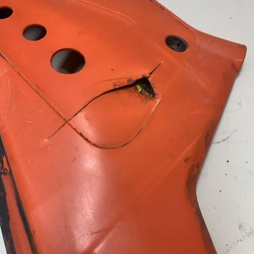 1984 XR500 OEM Left Side Panel Plastic XR 500 Side Panel Left Side Plastic