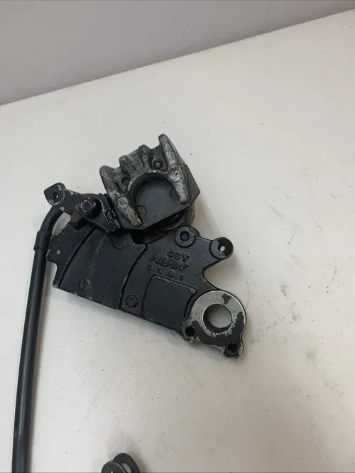 1994 YZ125 OEM Rear Brake Assembly Caliper Line Pedal Master Cylinder YZ 125