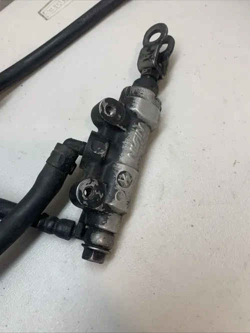 1994 YZ125 OEM Rear Brake Assembly Caliper Line Pedal Master Cylinder YZ 125