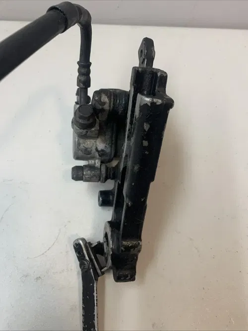 1994 YZ125 OEM Rear Brake Assembly Caliper Line Pedal Master Cylinder YZ 125