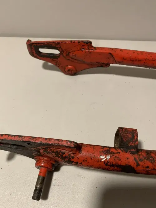 1982 XR80 OEM Swingarm Rear Suspension Arm With Guard xr 80 Swingarm XR 80 Xr80