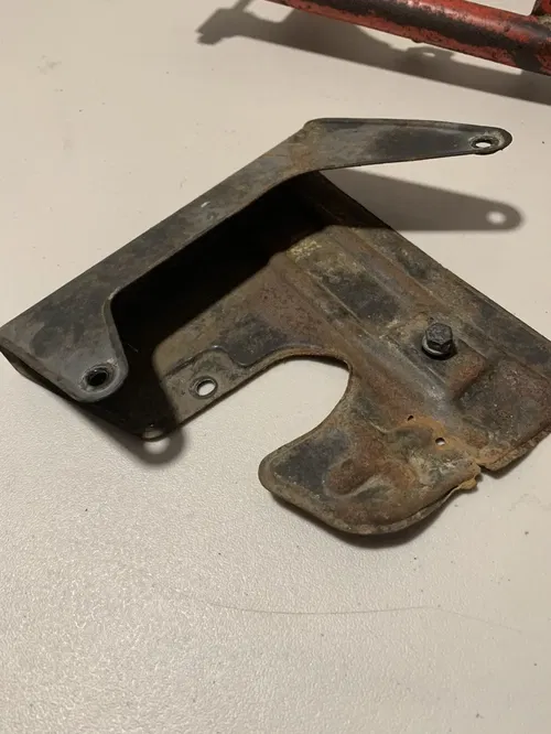 1982 XR80 OEM Swingarm Rear Suspension Arm With Guard xr 80 Swingarm XR 80 Xr80