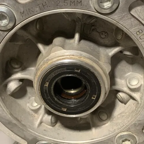 2019 KX100 COMPLETE OEM FRONT WHEEL 19" FRONT WHEEL RIM HUB ROTOR KX 100 kx100
