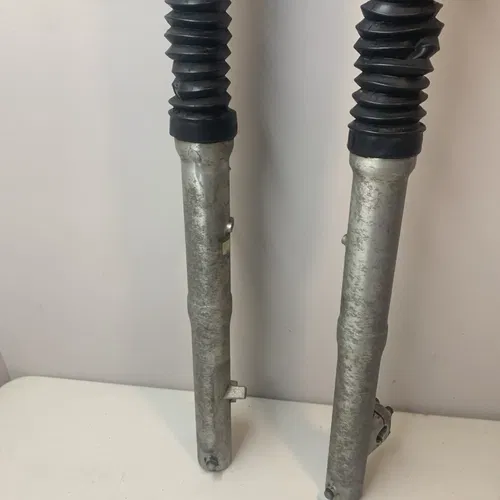 1984 XL250R Complete OEM Forks Triple Trees Front End Xl 250r Forks