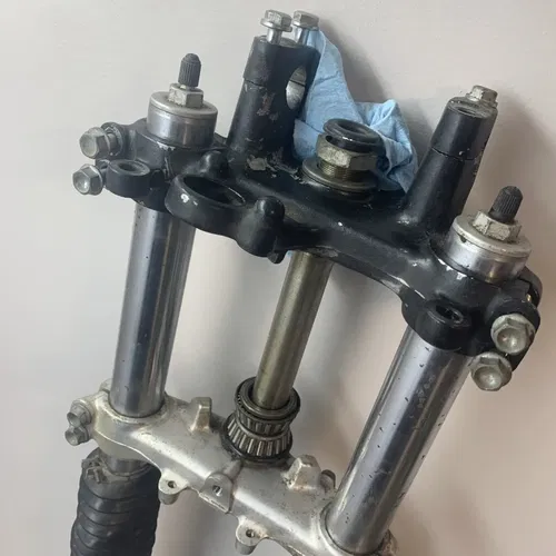 1984 XL250R Complete OEM Forks Triple Trees Front End Xl 250r Forks