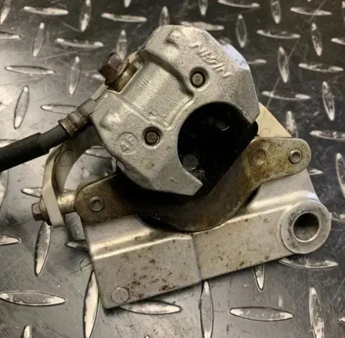 93-01 YZ80 OEM Complete Rear Brake Assembly Caliper Master Cylinder Hose Pedal