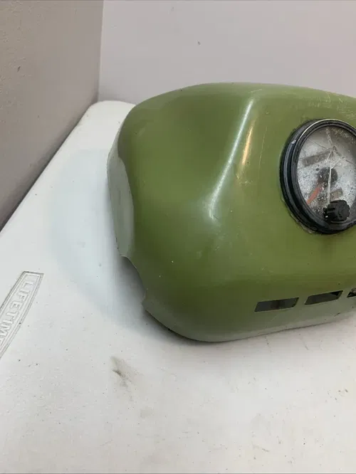 1997 Polaris Sportsman 500 Oem Upper Headlight Cover With Speedometer FOR PARTS