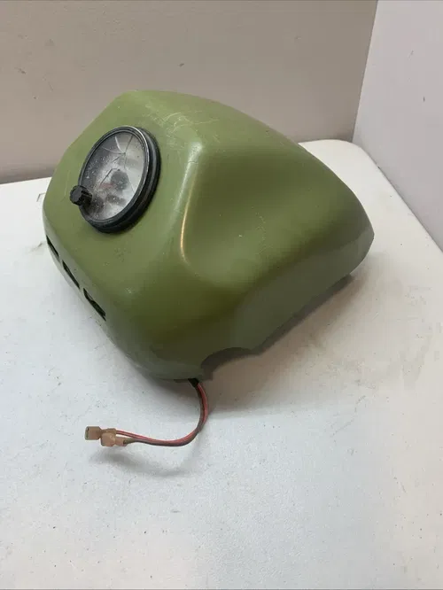 1997 Polaris Sportsman 500 Oem Upper Headlight Cover With Speedometer FOR PARTS