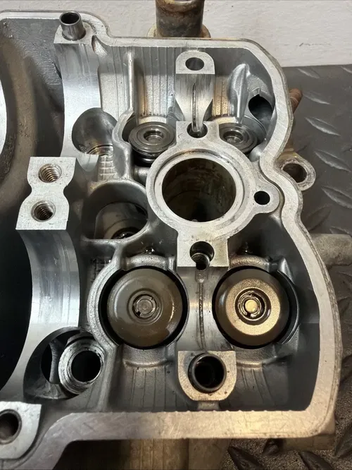 2010 KX250F OEM Cylinder Head With Valves KX 250F OEM Cylinder Head Top End