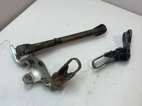 2006 CRF80F OEM Foot Pegs And Kickstand Side Stand Left Right Foot Pegs Crf 80