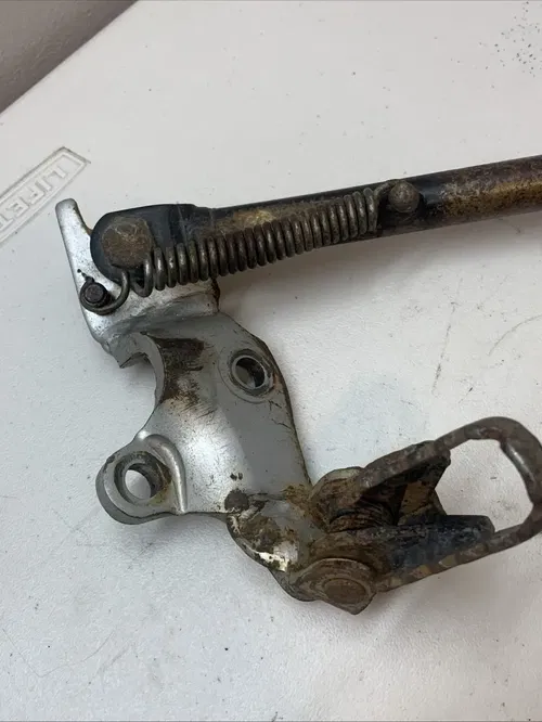 2006 CRF80F OEM Foot Pegs And Kickstand Side Stand Left Right Foot Pegs Crf 80