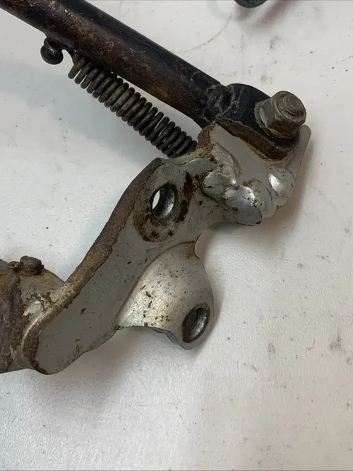 2006 CRF80F OEM Foot Pegs And Kickstand Side Stand Left Right Foot Pegs Crf 80
